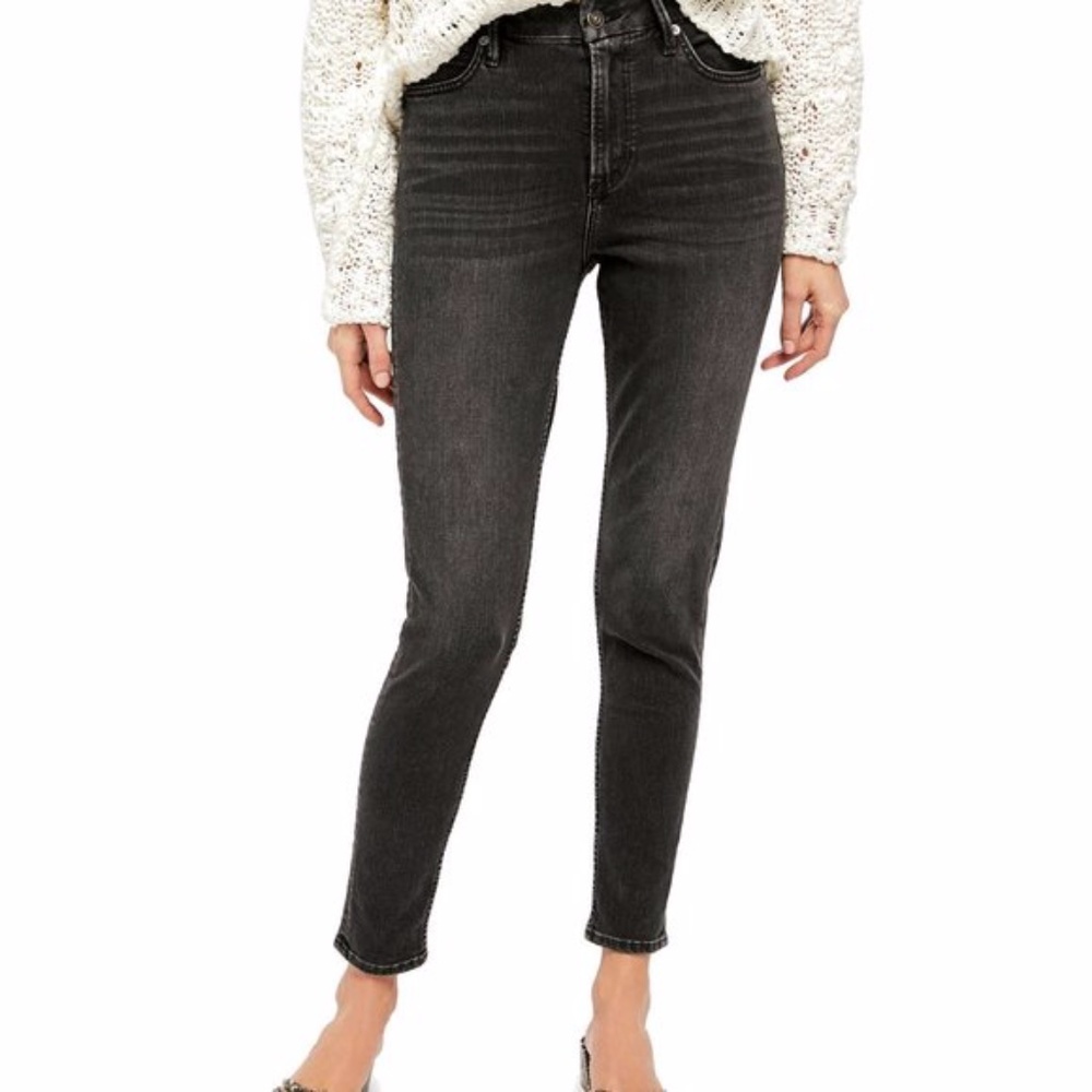 Free People Montana High-Rise Skinny Jeans